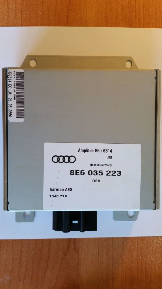 Amplificador Som Harman - AUDI A4 8E