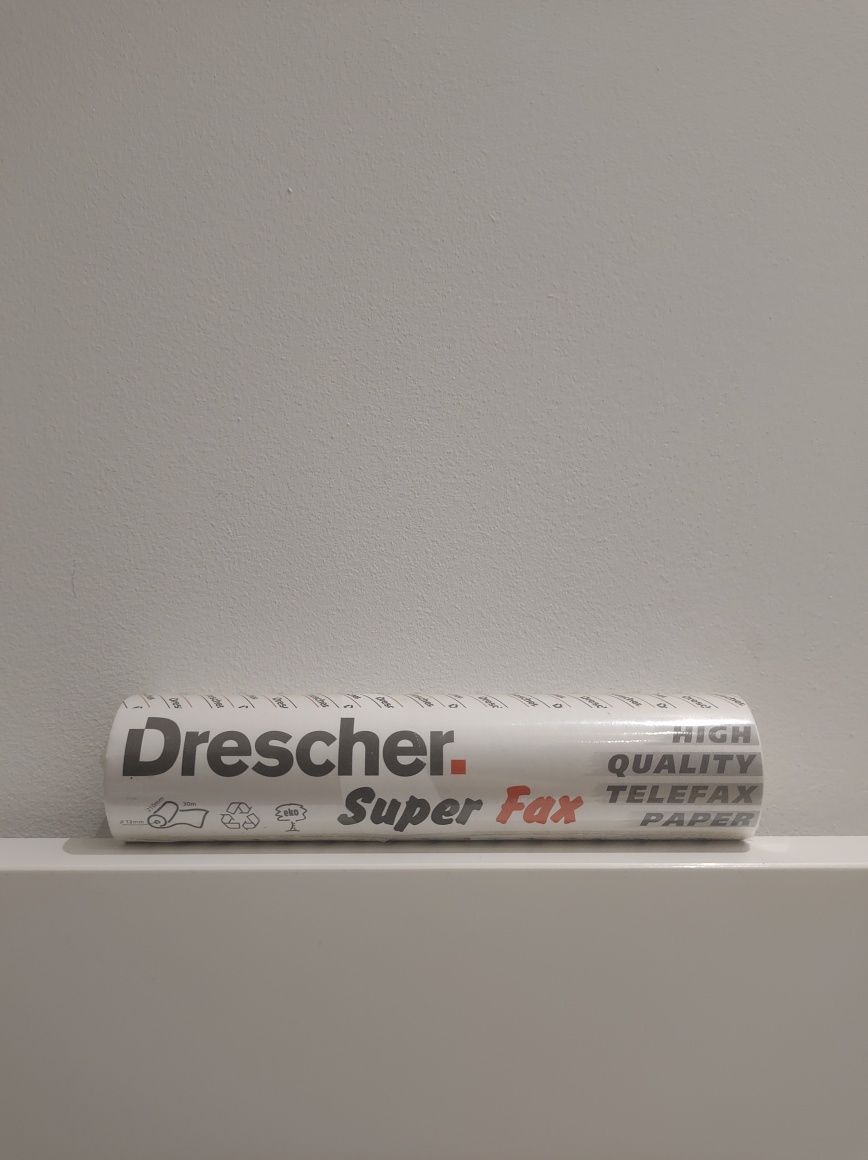 Drescher Super Fax papier termiczny do faksu 210mm 30m