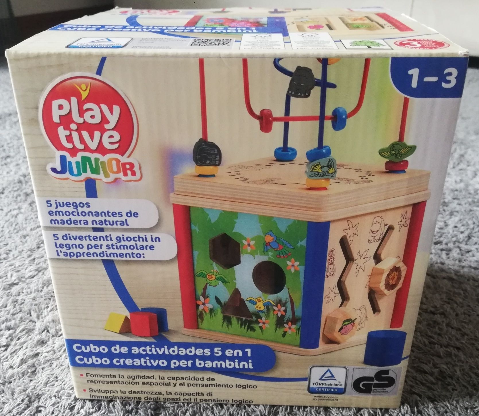 Cubo de atividades 5 em 1 "Playtive junior"