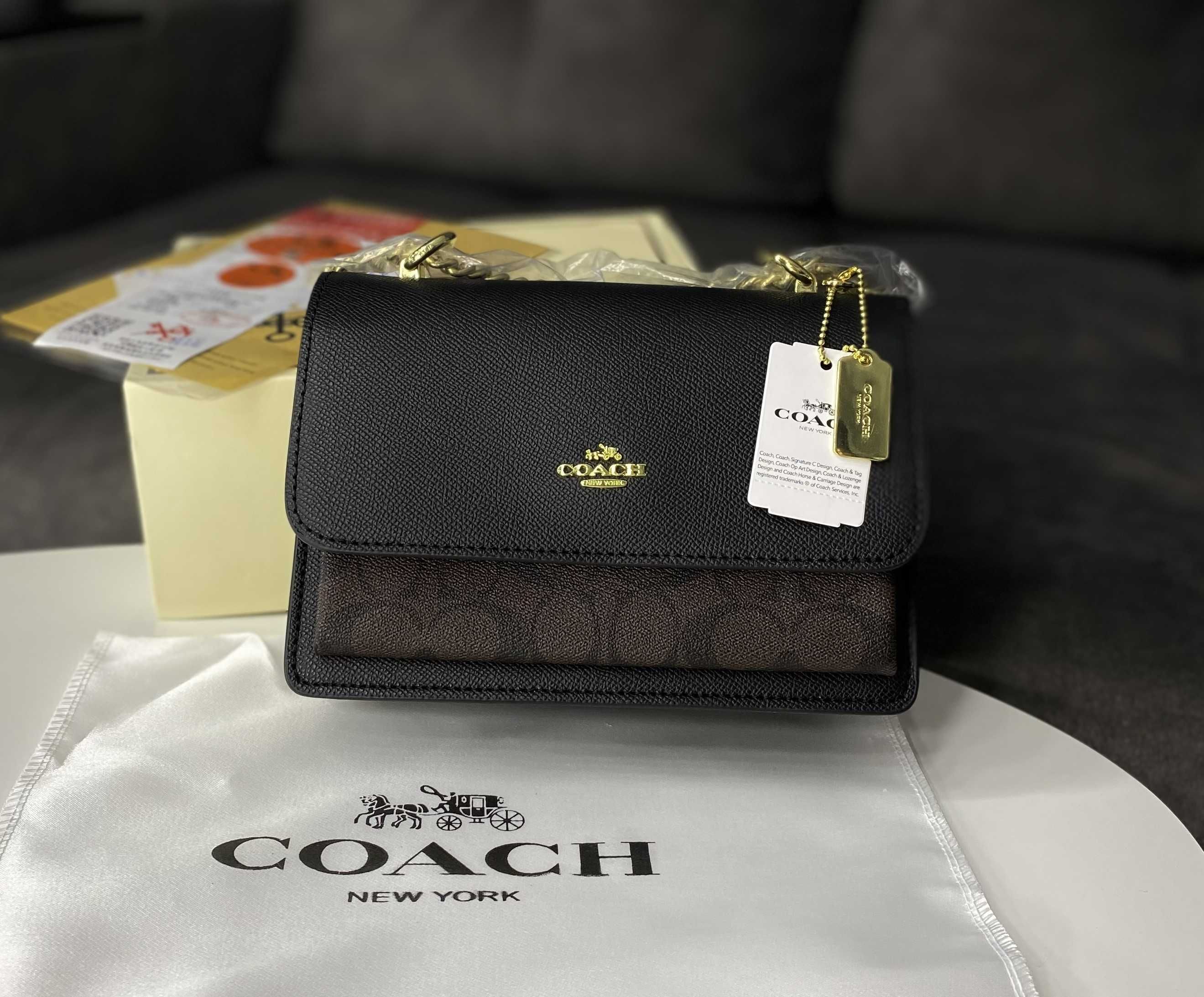 Популярна сумка Coach НАТУРАЛЬНА ШКІРА