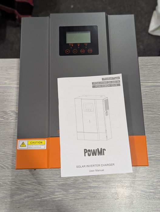 Гібридний інвертор PowMR 24V 3200VA 3.0kWh !В НАЯВНОСТІ!