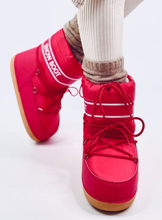 Snow Boots Krótkie Sims Red