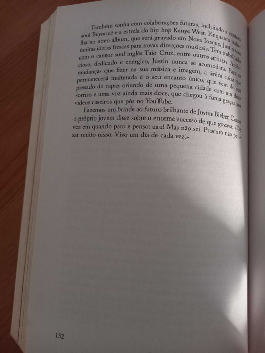 Livro Justin Bieber