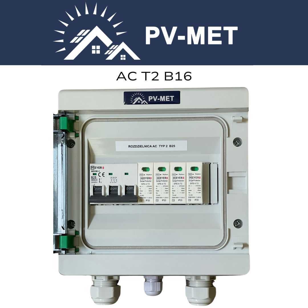 Rozdzielnica PV-MET AC T2 B16 MEYER (komplet)