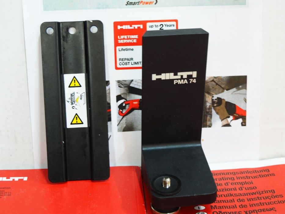 Niwelator laser HILTI uchwyt magnetyczny ścienny PMA 74 Bosch gll 3-80