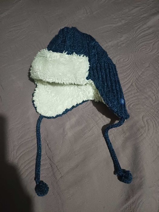 Czapka zimowa niebieska