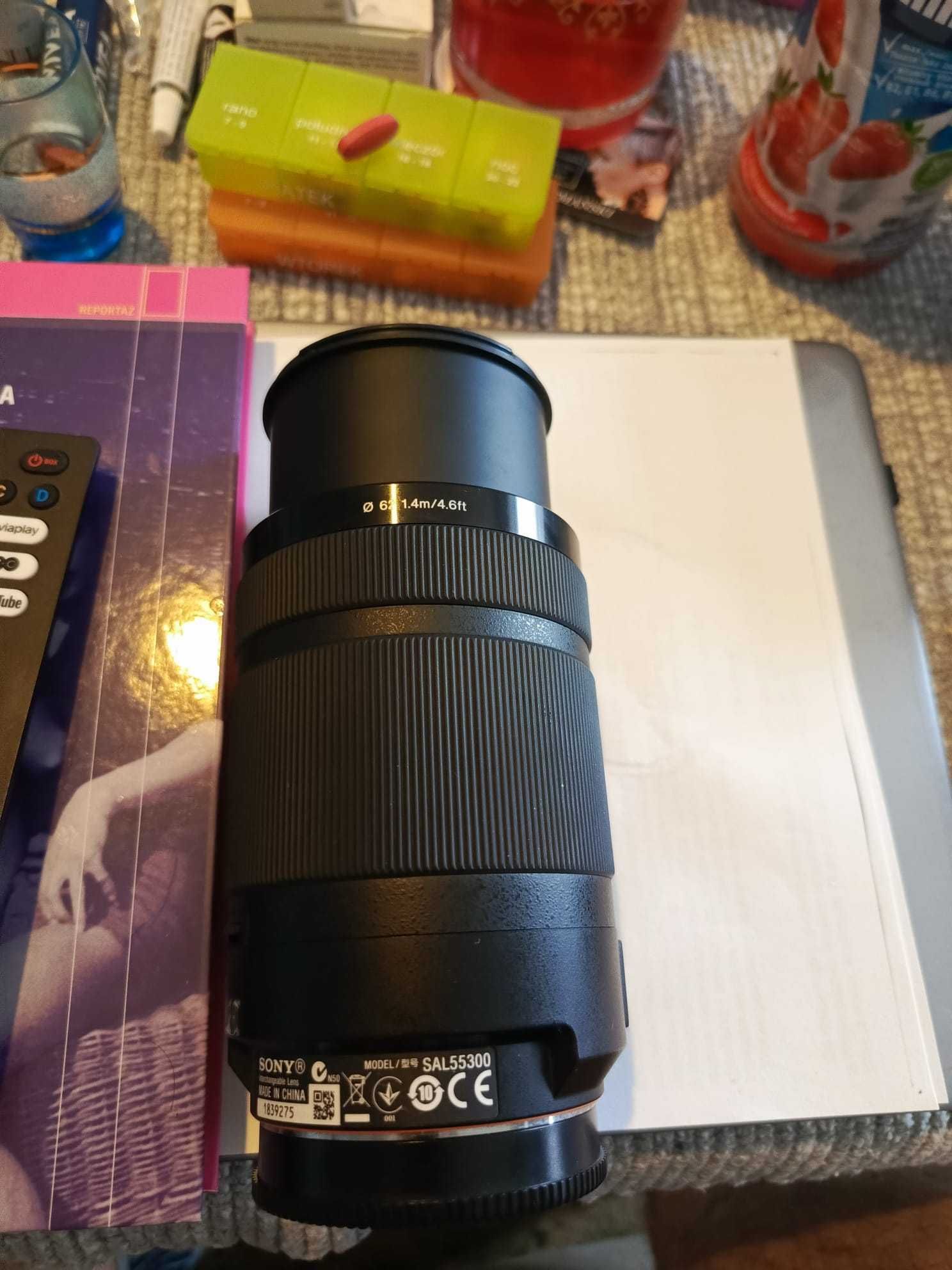 Obiektyw Sony 55-300 jak na zdjęcie