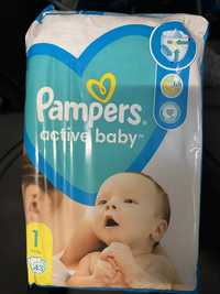 Pampers active baby 1 43 szt