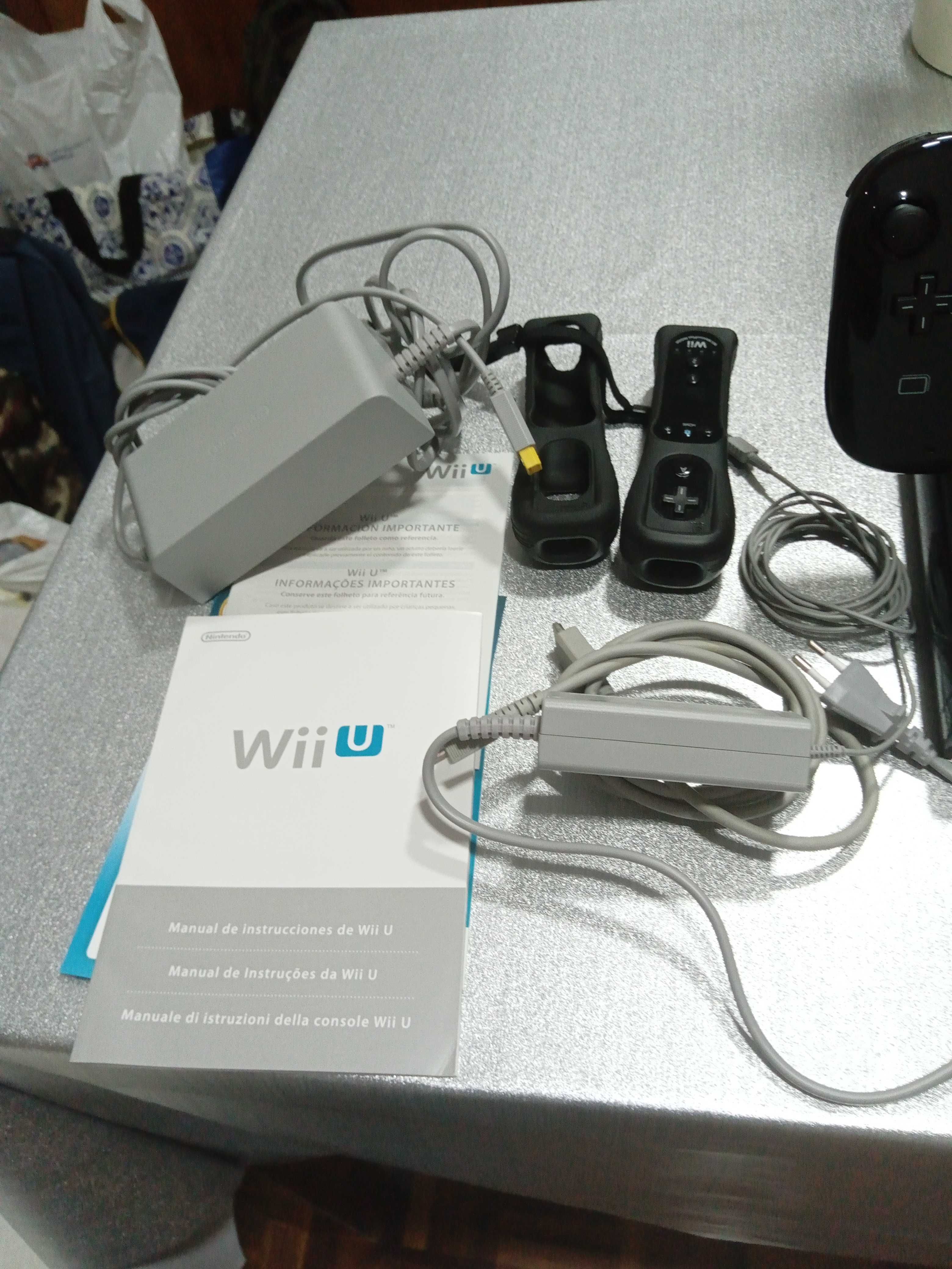 Consola Wii U preta