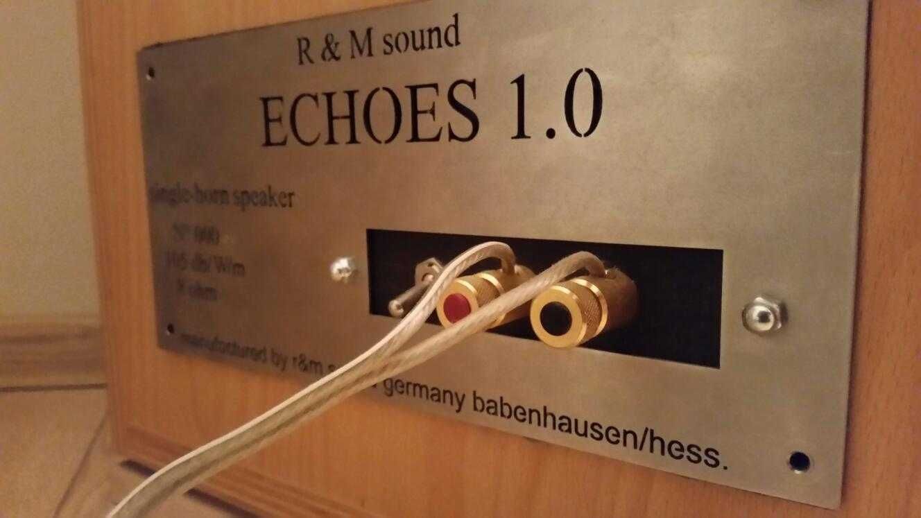 R&M SOUND -ECHOES 1 - typu HORN - przetworniki szerokopasmowe Fostex