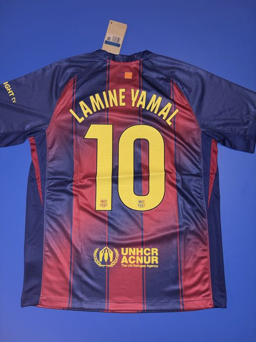 Koszulka Lamine Yamal FC Barcelona 25/26 fioletowa rozmiar S M L