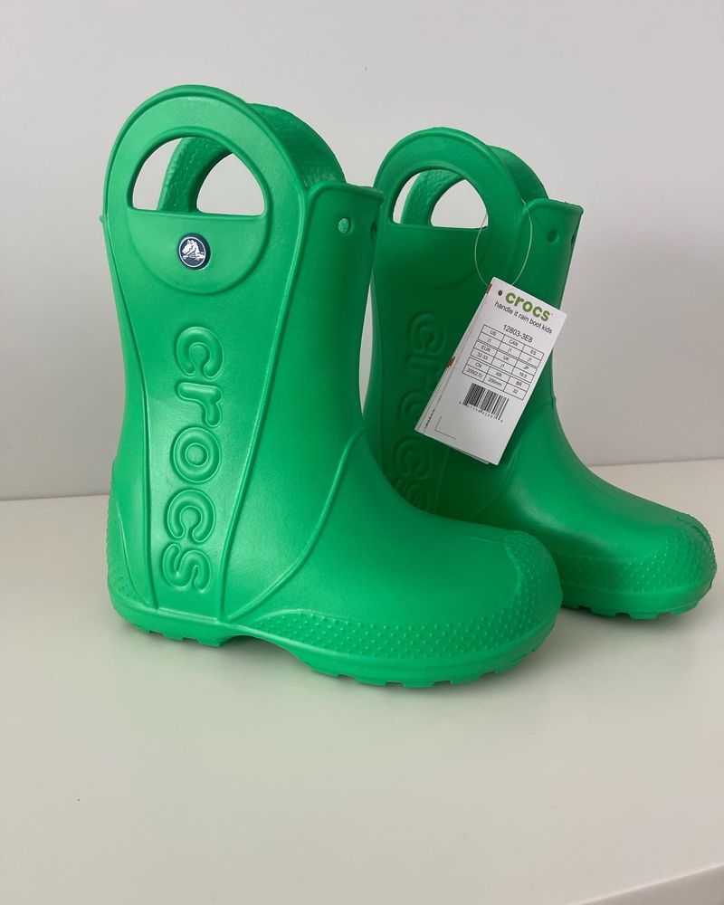 Crocs новые чоботы сапоги оригинал с6 c7 с8 с9 с10 с11 с12 j1 j2 j3