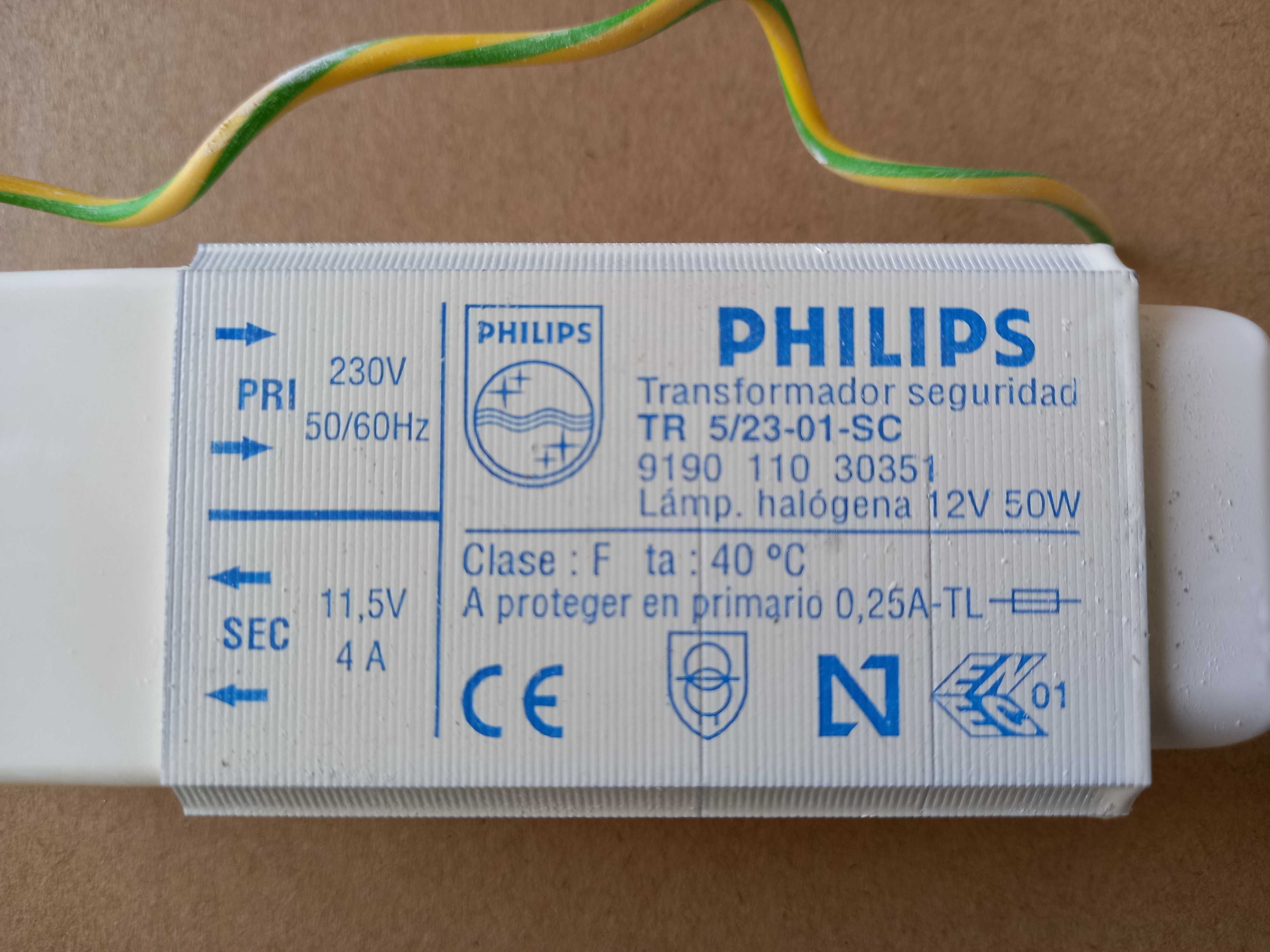 Transformador Philips 12V 50W (40 unidades)