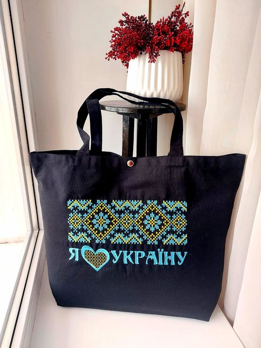 Шопер з вишивкою