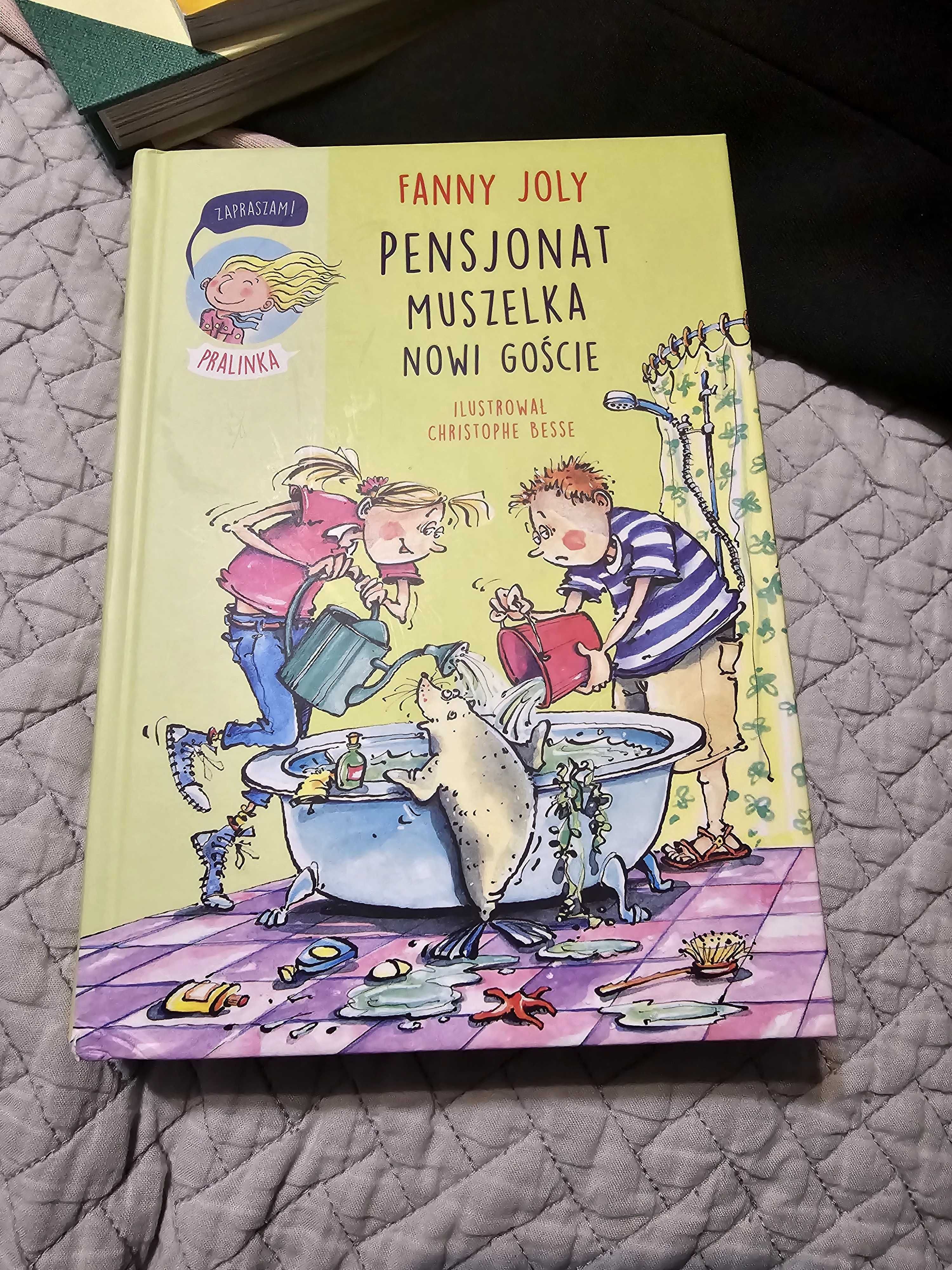 Książka Pensjonat Muszelka Nowi Goście Fanny Jolly