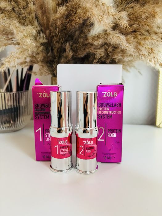 Zola protein 1 i 2 do laminacji rzes i brwi