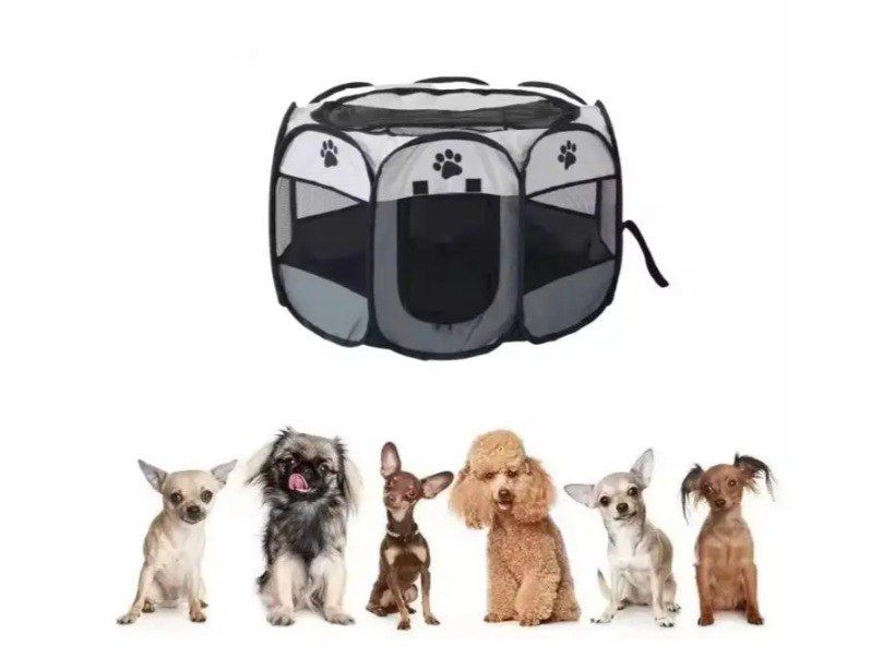 Манеж для домашних животных 73х73х43 вольер для щенков и котят