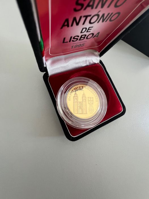 Moeda Ouro. Santo António De Lisboa