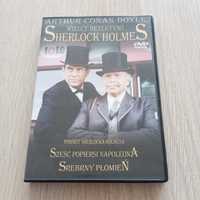 Sherlock Holmes, Sześć popiersi Napoleona, Srebrny płomień, filmy DVD