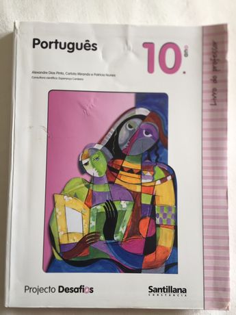 Manual do professor Portugues Projecto Desafios 10°ano Santillana