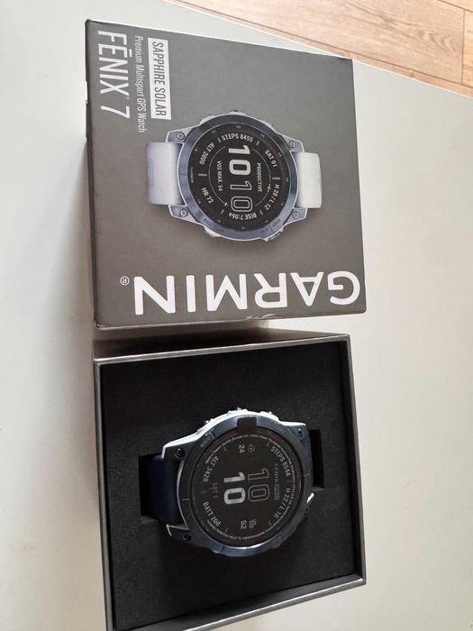 Garmin Fenix 7 Sapphire Solar ( po wymianie )