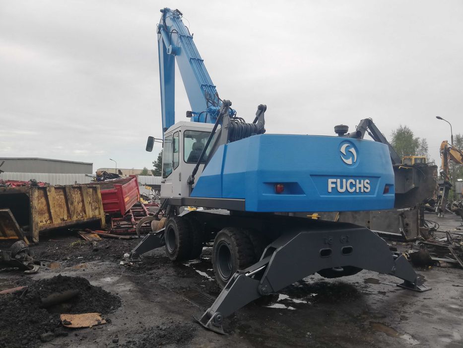 Wynajem koparki kołowej, przeładunkowej Fuchs MHL 350