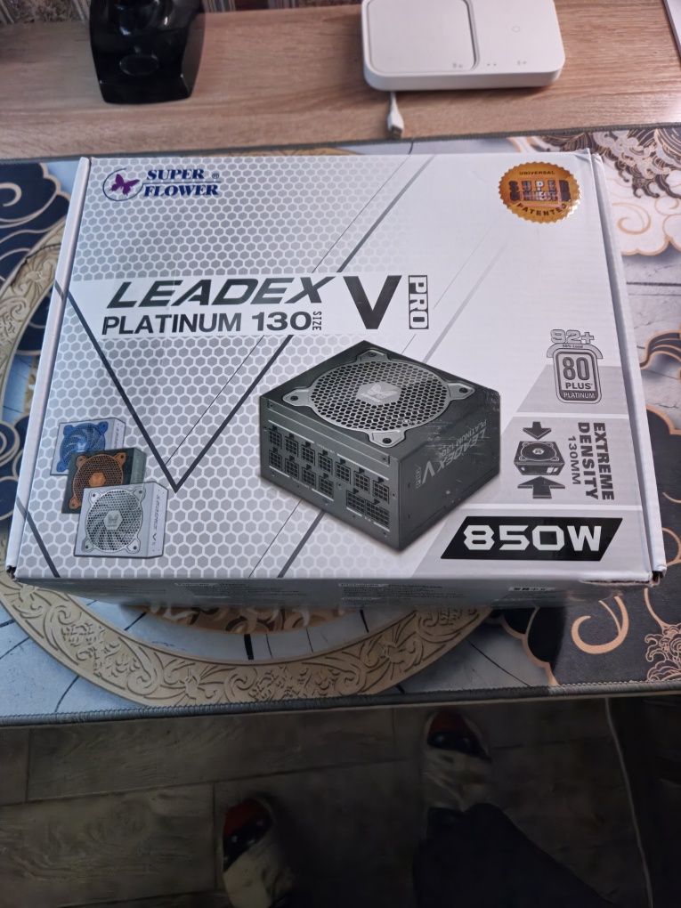 Super Flower Leadex V PLATINUM PRO 850W White Блок живлення для ПК