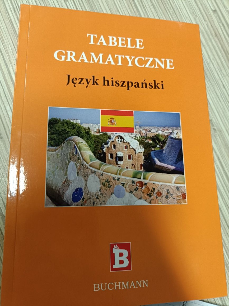 Język hiszpański tabele granatyczne