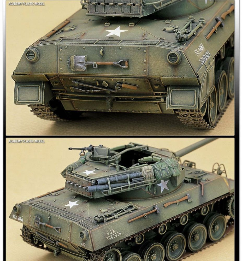 ACADEMY 13255 czołg M-18 HELLCAT model do sklejania 1/35