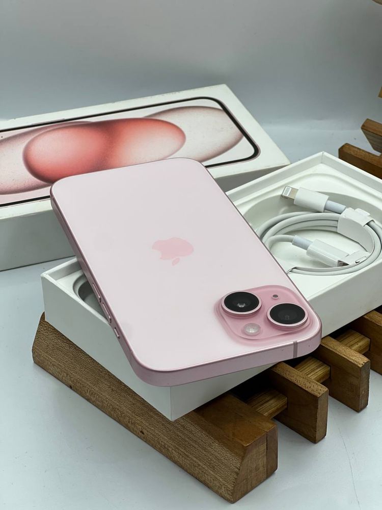 iPhone 15 128Gb pink  купувався новим без ремонтів з рідною коробкою