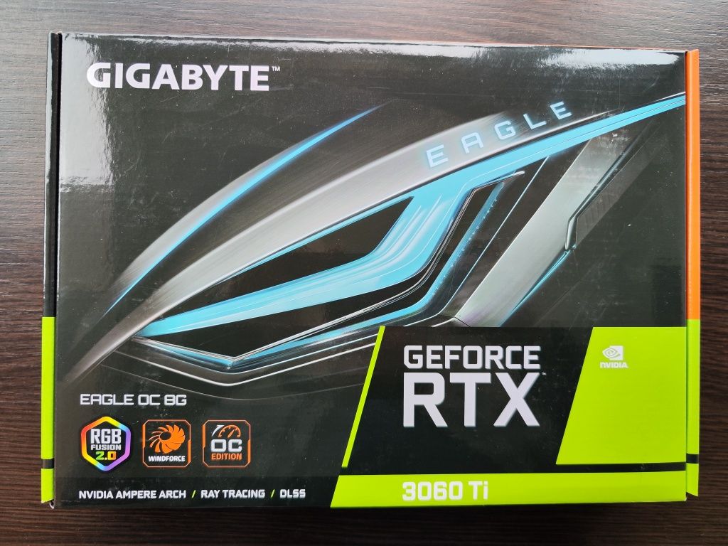 Відеокарта Gigabyte GeForce RTX3060TI Eagle OC 8G з гарантією