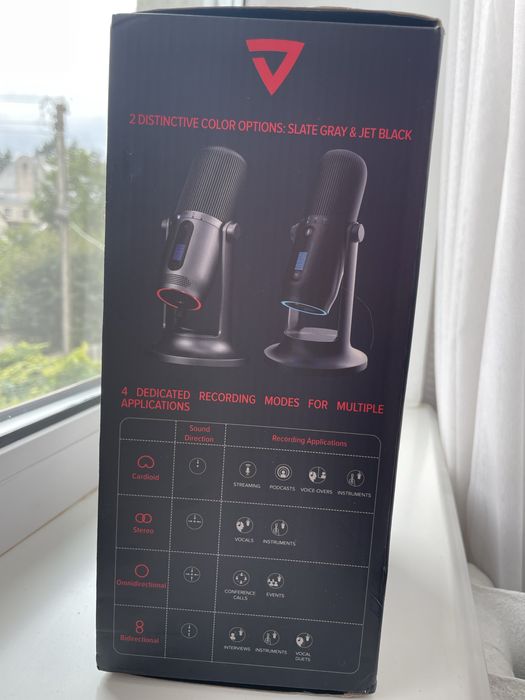 Мікрофон Thronmax Mdrill One Pro Jet Gray 96 кГц