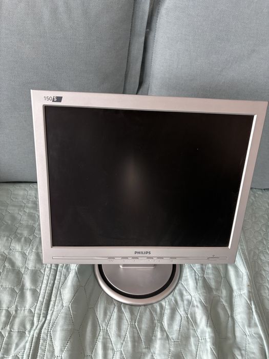 Monitor LCD Phillips 15” D-Sub vesa. Sprawny Wawa Bemowo