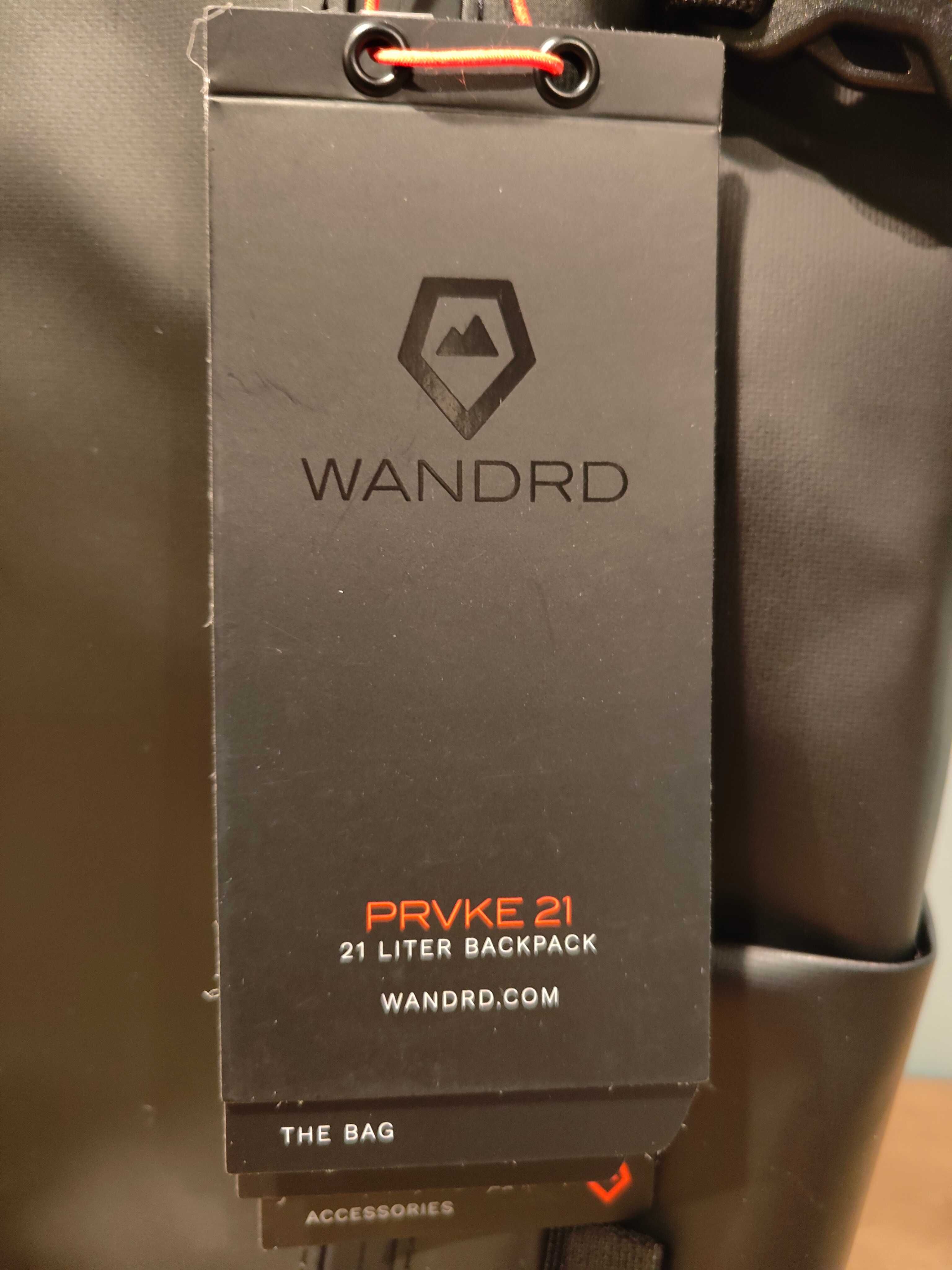 NOWY Plecak Wandrd All-new Prvke 21 CZARNY