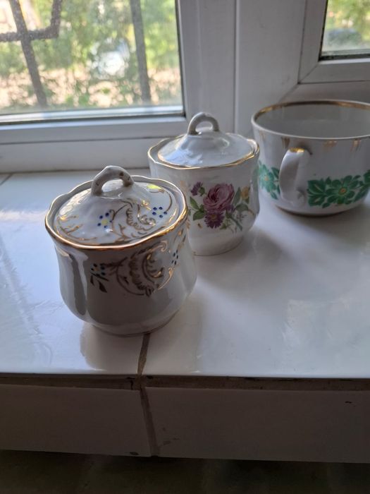 Посуда ссср чайник, сахарница, бульйонница