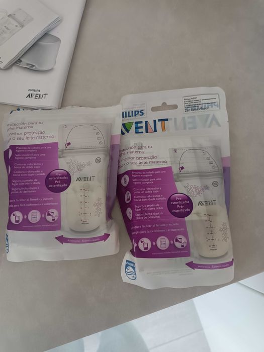 Bomba elétrica de extração de leite materno - Avent