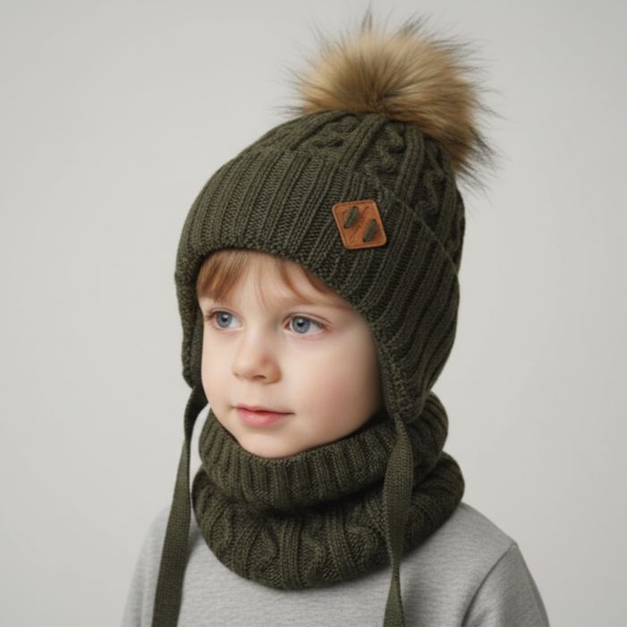 Комплект шапка+хомут