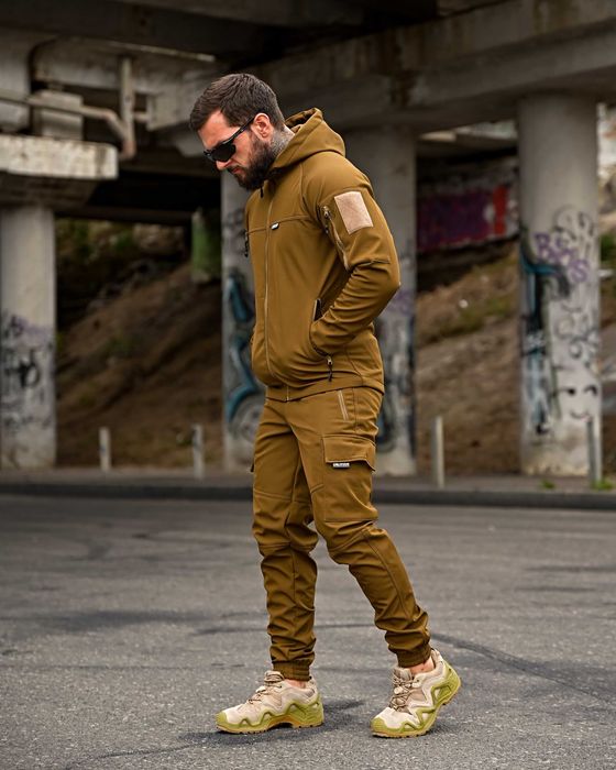 Тактичний костюм софтшел Oblivion олива/военная форма демисезон