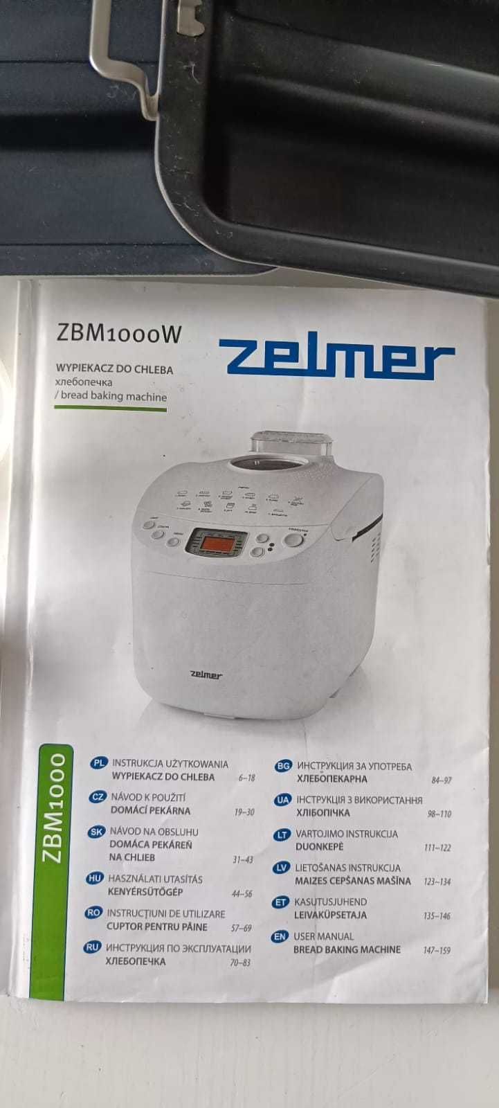 Wypiekacz do chleba ZELMER ZBM 1000W
