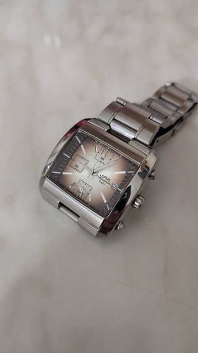 Часы Lorus chronograph alarm, годинник будильник Seiko