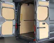 VOLKSWAGEN CRAFTER MAN TGE L3H3-Boki 4mm Sklejka-Wysyłka Gratis !