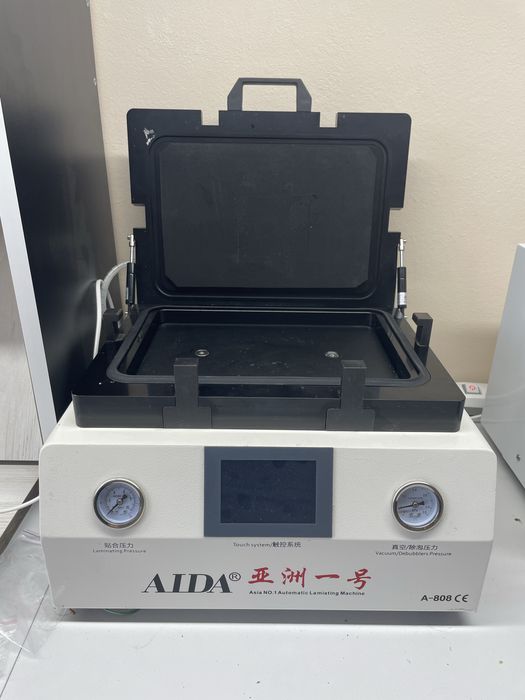 Ламінатор Aida 808, для переклейки дисплеїв до 12 дюймів