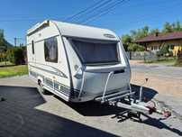 Beyerland Vitesse 400  Przyczepa kempingowa Beyerland Vitesse SOLAR, MOVER, ciepłą woda 950kg