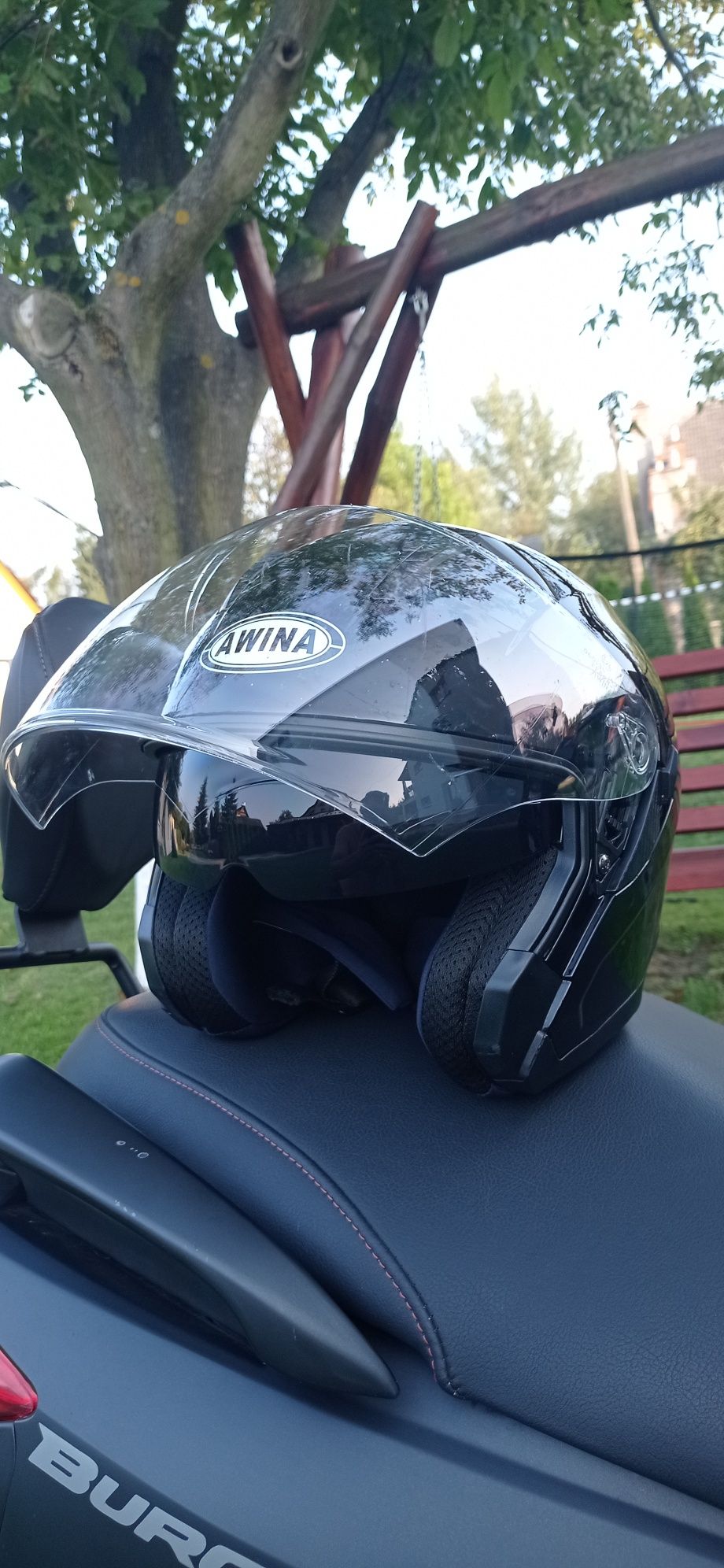 Kask motocyklowy L