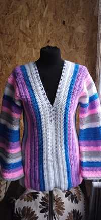 Swetry zrobione ręcznie