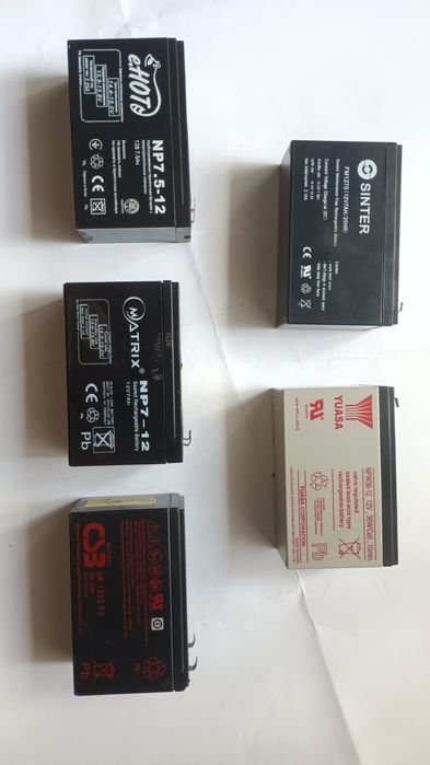 БУ Аккумулятор 12В 7-7.5Aч Аккумуляторная батарея для led 12V 7-7.5Ah