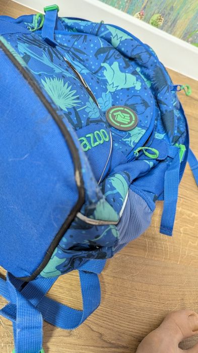 Підлітковий шкільний рюкзак coocazoo jobjobber tropical blue