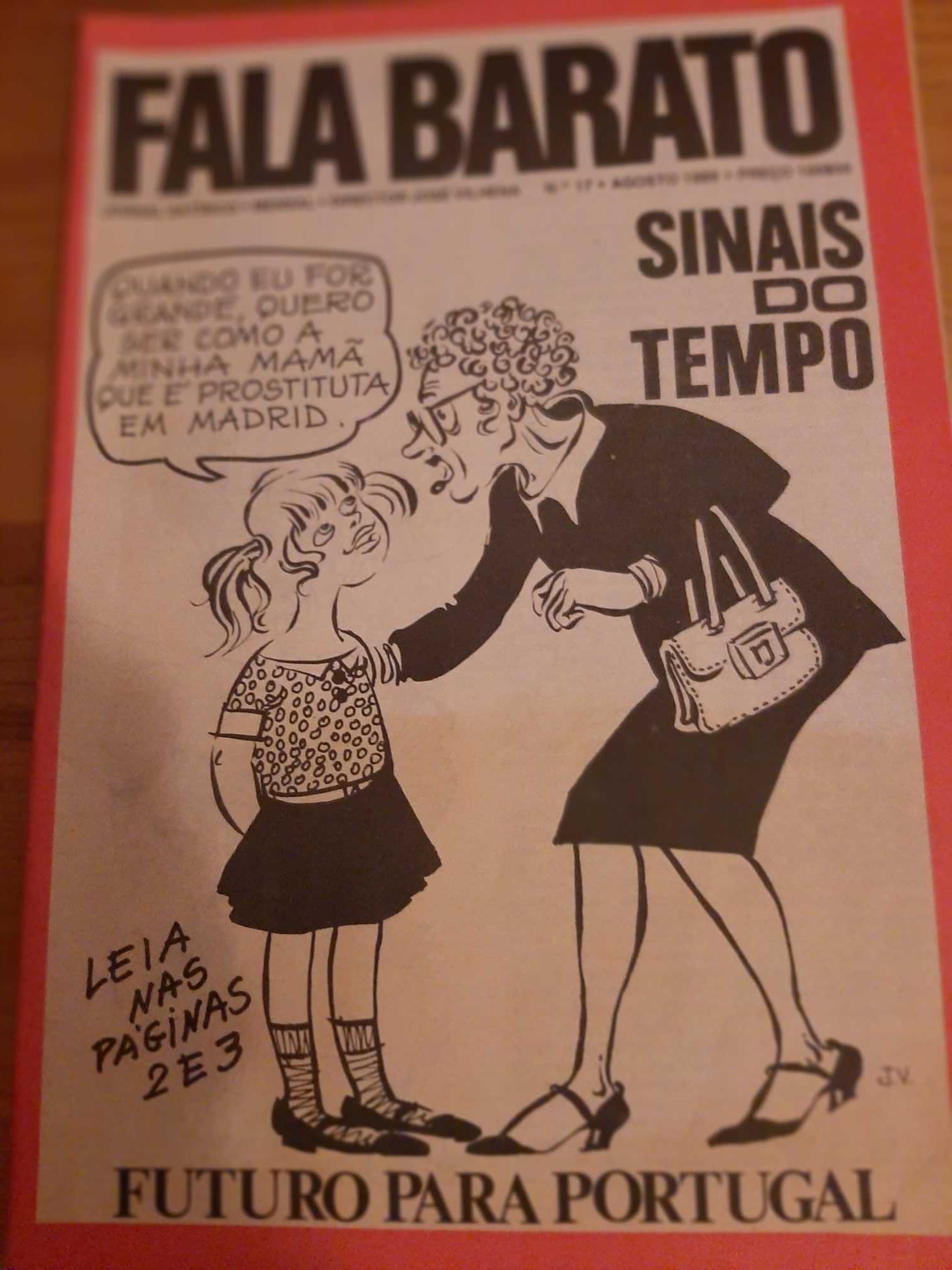 Revista Fala Barato, revista satírica.