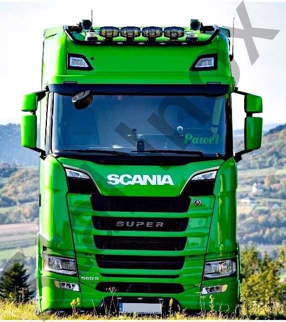 Orurowanie górne malowane proszkowo Scania S / R oświetlenie led