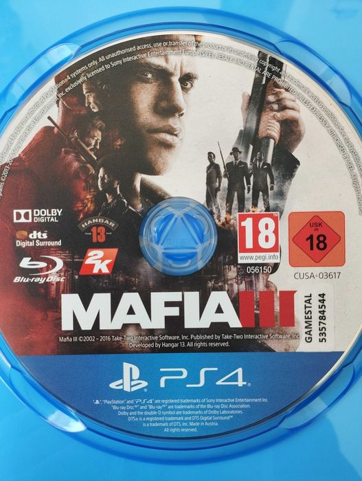 Gra Mafia III 3 Polska Wersja PS4/PS5 Playstation